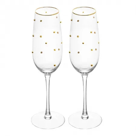CONJUNTO 2 TAÇAS P/CHAMPANHE