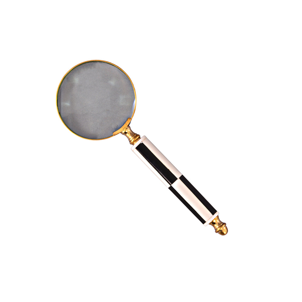 LUPA BW GAMAO DOURADO/PT BR 8CM RESINA/LATAO