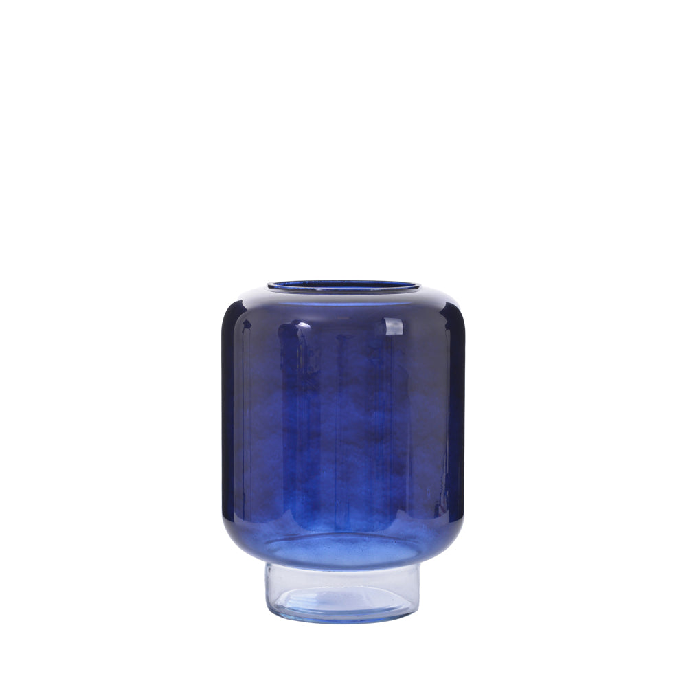 VASO VENEZA AZUL ESC 14X20X14CM VD