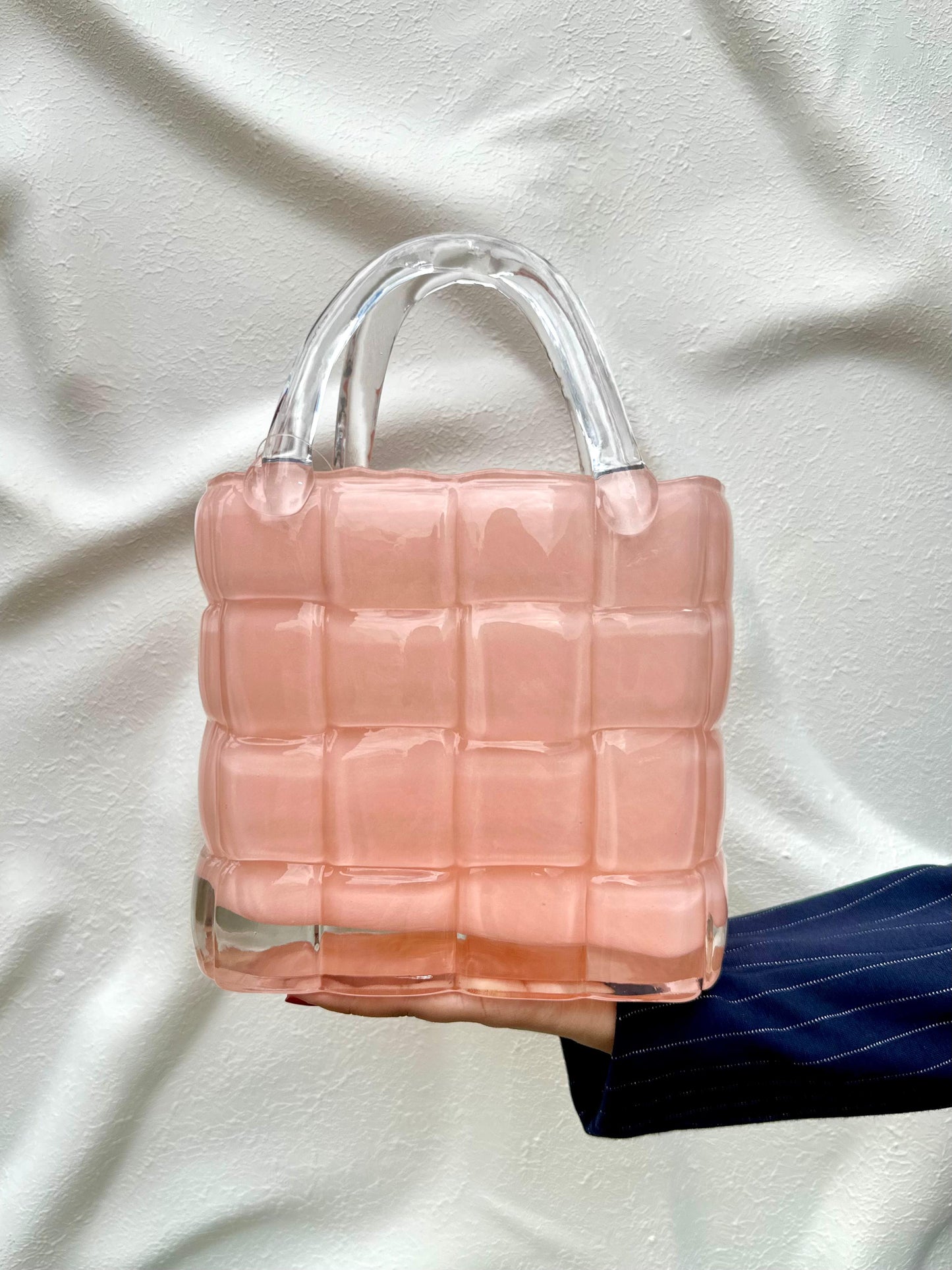 VASO BOLSA ROSA