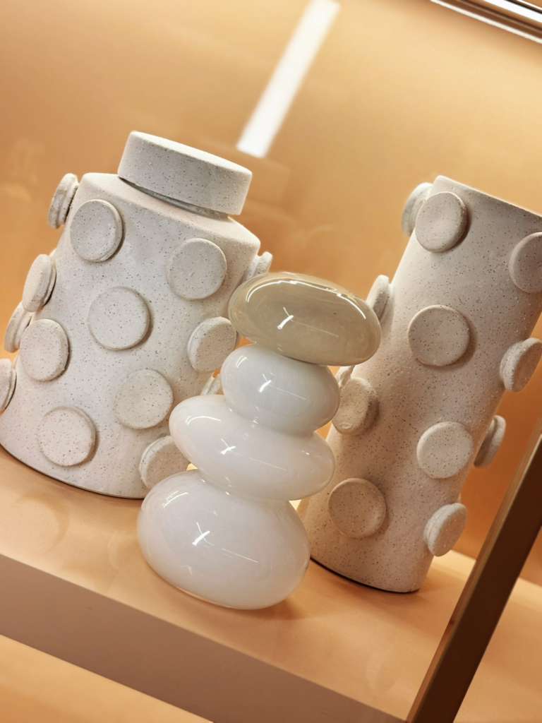 POTICHE C/ TAMPA EM CERÂMICA