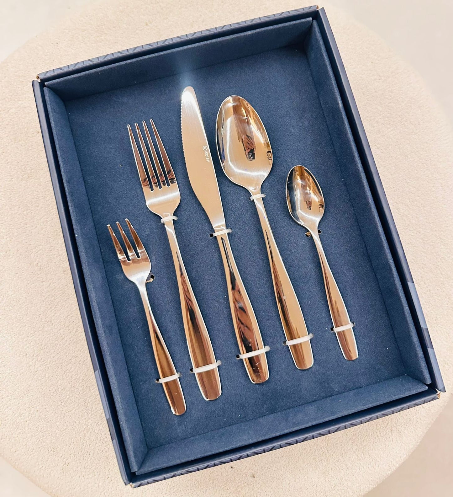 Faqueiro 30 Peças de Aço Inox Cannes