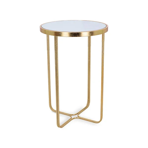 MESA EM METAL COM ESPELHO 61X40,5CM (MAIOR)