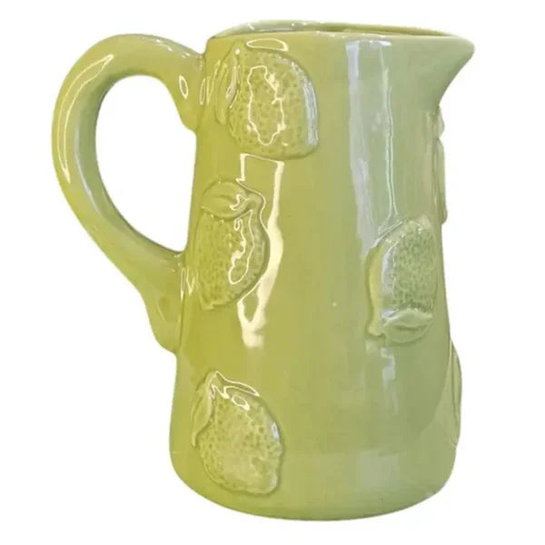 VASO/JARRA DECORATIVO LEMON EM CERÂMICA 14X9,7X14,6 CM