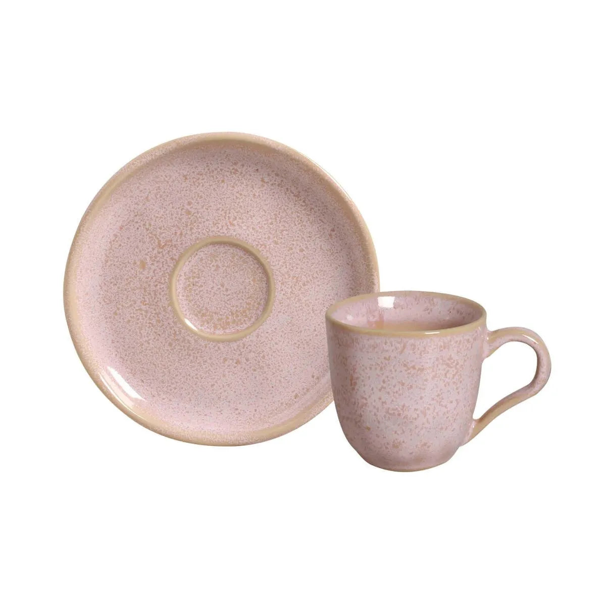 CONJUNTO COM 6 XÍCARAS DE CAFÉ COM PIRES BIO LITCHI 120ml