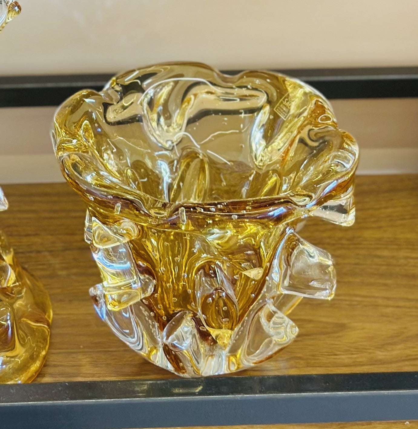 VASO MURANO ÂMBAR
