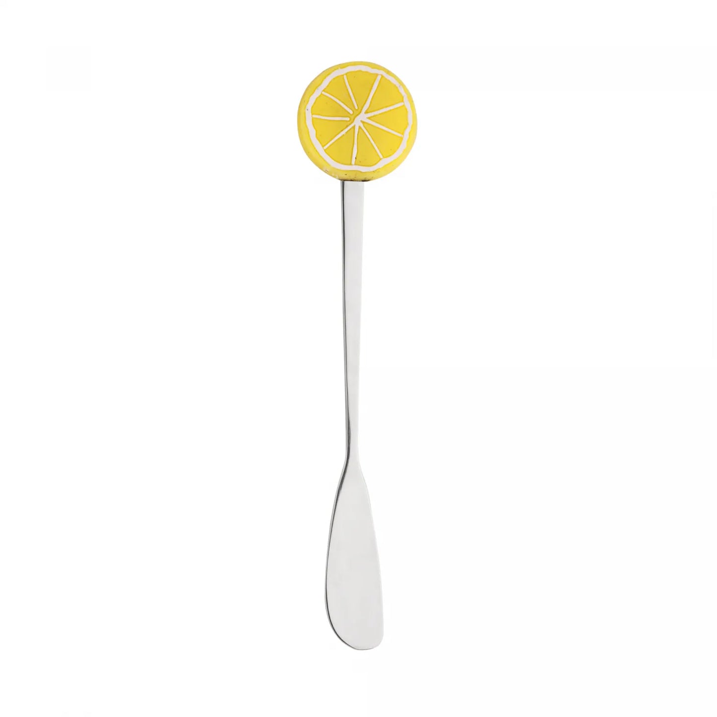 Conjunto 4 Espátulas de Aço Inox Fruit Prata