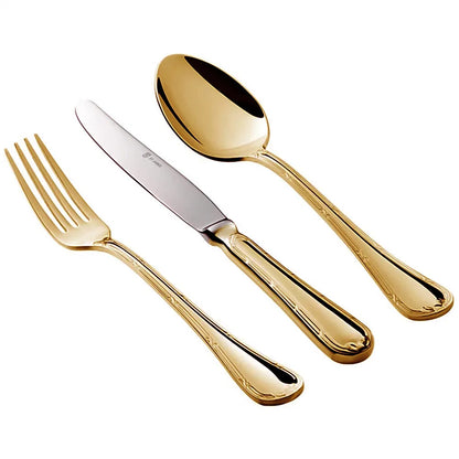 FAQUEIRO 24 PEÇAS DOURADO