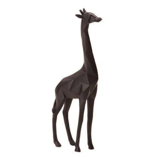 ESCULTURA GIRAFA EM POLIRESINA