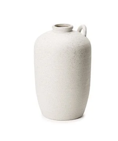 VASO EM CERÂMICA RUSTICO MANCHADO P