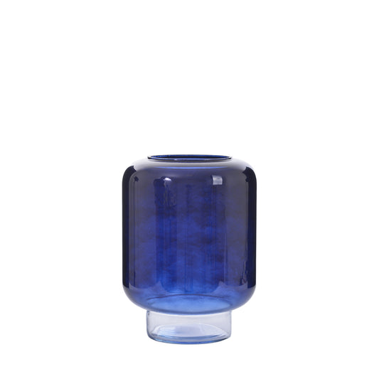 VASO VENEZA AZUL ESC 14X20X14CM VD