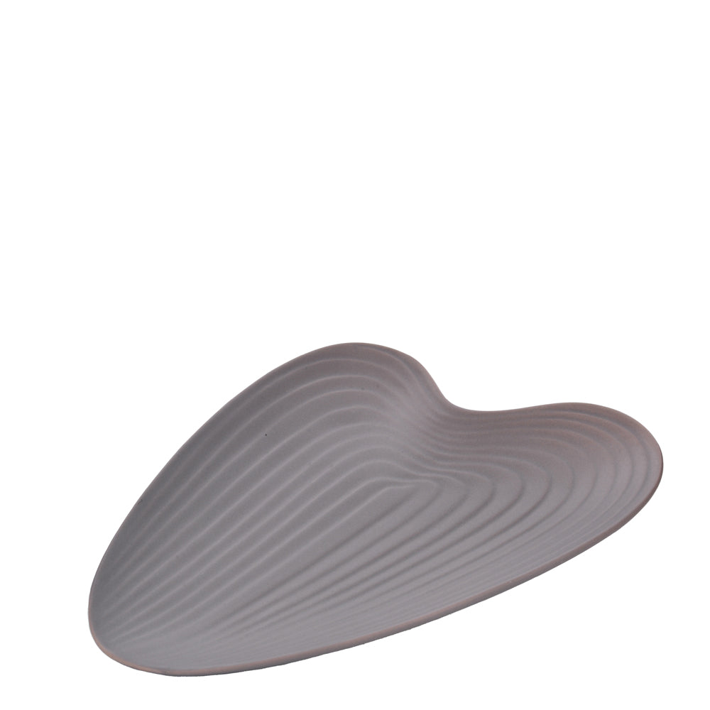 OBJETO DECOR CUORE CZ 24X2X17.5CM CER