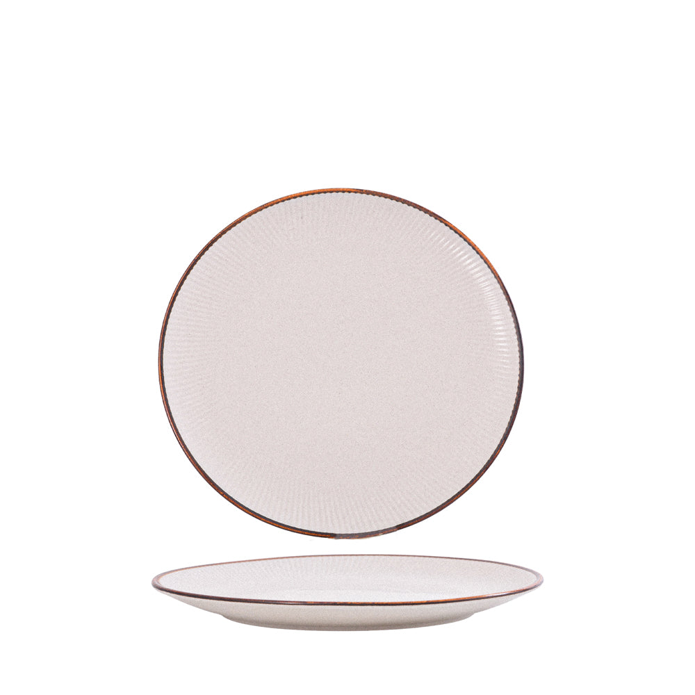 PRATO LANCHE TALITA BCO 20CM PORCELANA