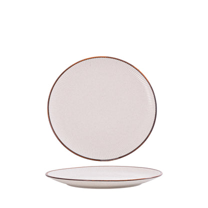 PRATO LANCHE TALITA BCO 20CM PORCELANA