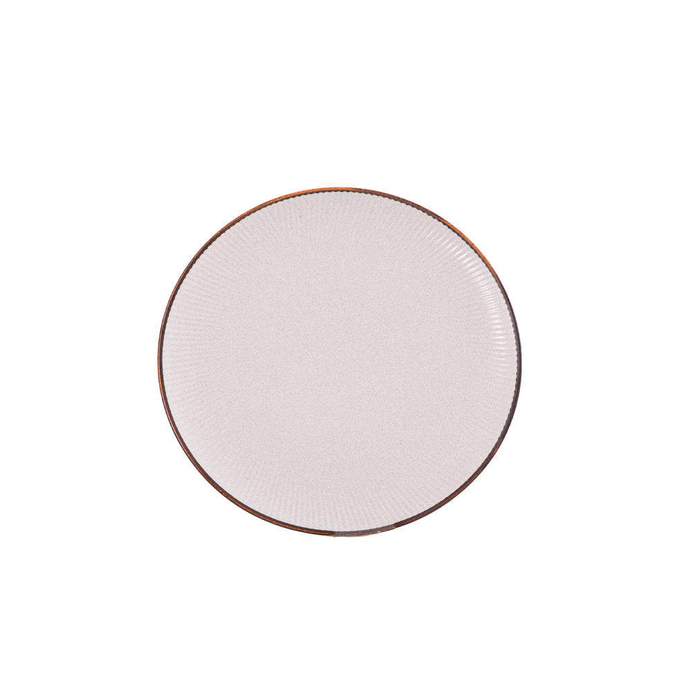 PRATO LANCHE TALITA BCO 20CM PORCELANA