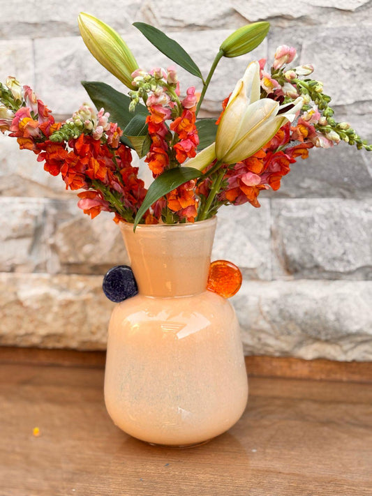 VASO DECORATIVO BEGE