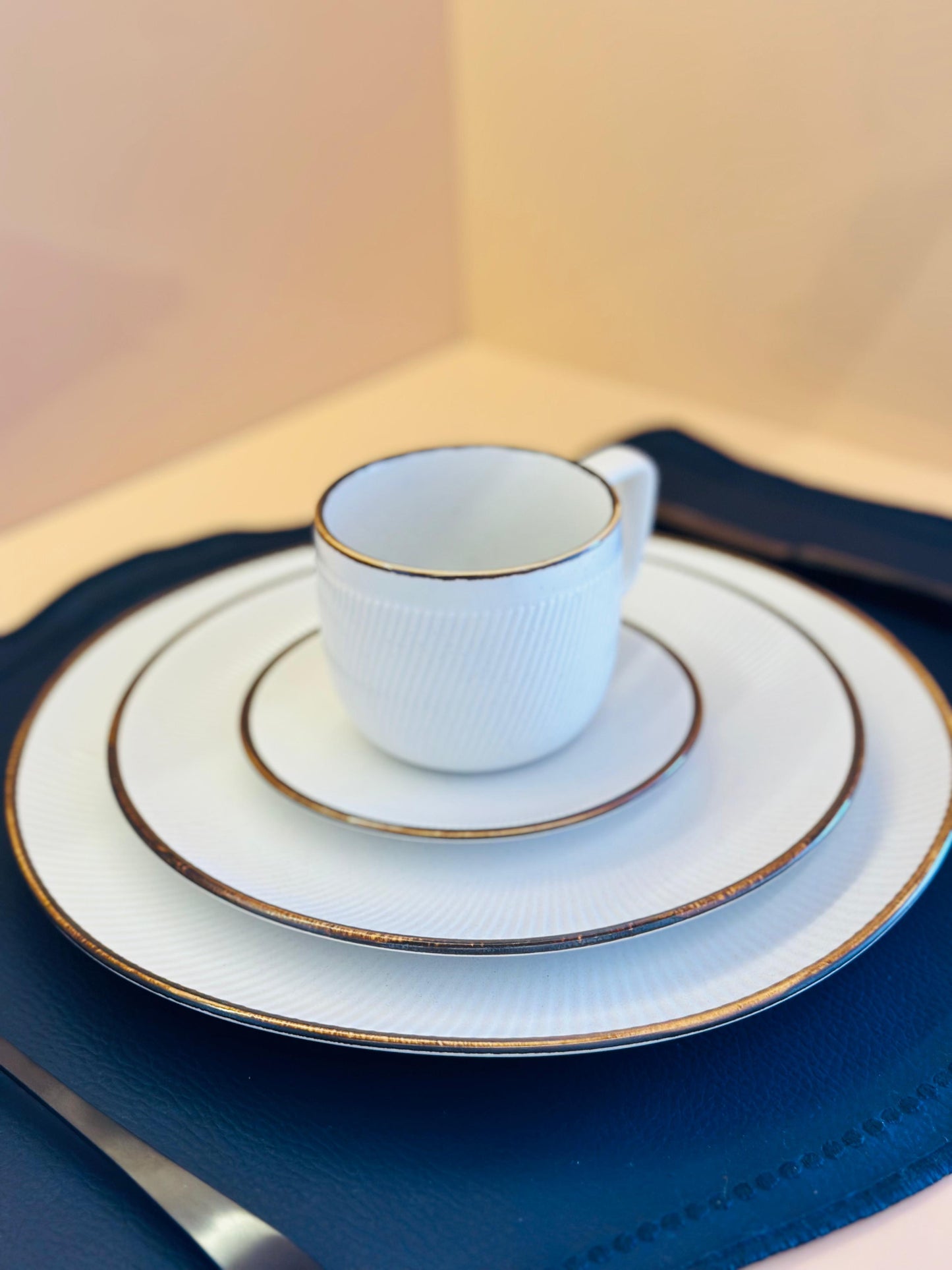 PRATO LANCHE TALITA BCO 20CM PORCELANA