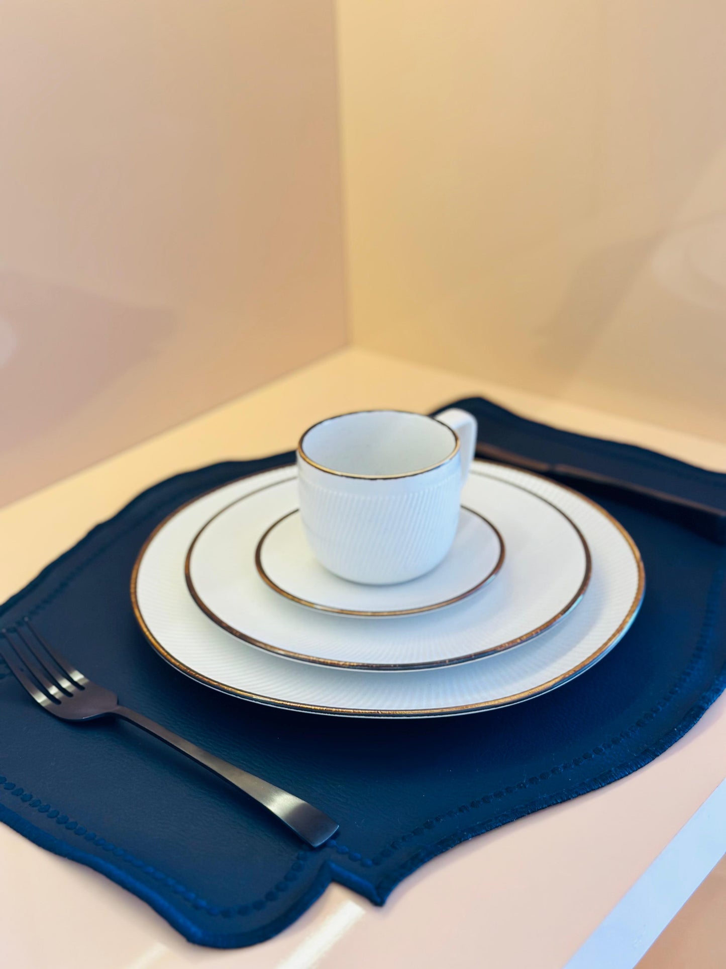 PRATO JANTAR TALITA BCO 26CM PORCELANA