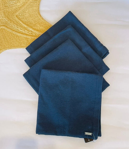 GUARDANAPO DE TECIDO AZUL MARINHO