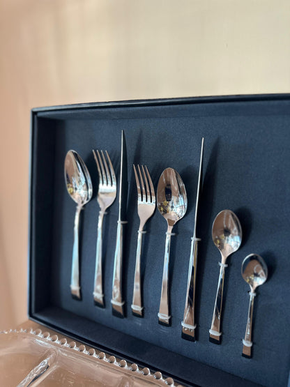 Faqueiro 48 Peças de Aço Inox Berna