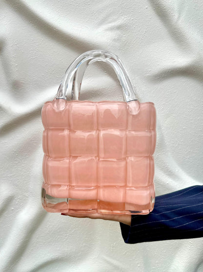 VASO BOLSA ROSA