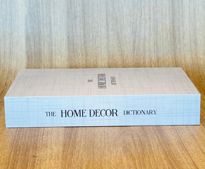 LIVRO DECORATIVO HOME DECOR