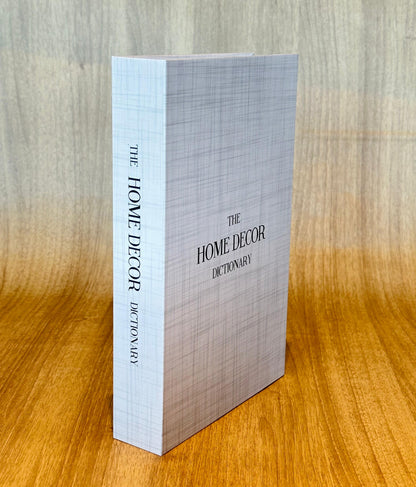 LIVRO DECORATIVO HOME DECOR