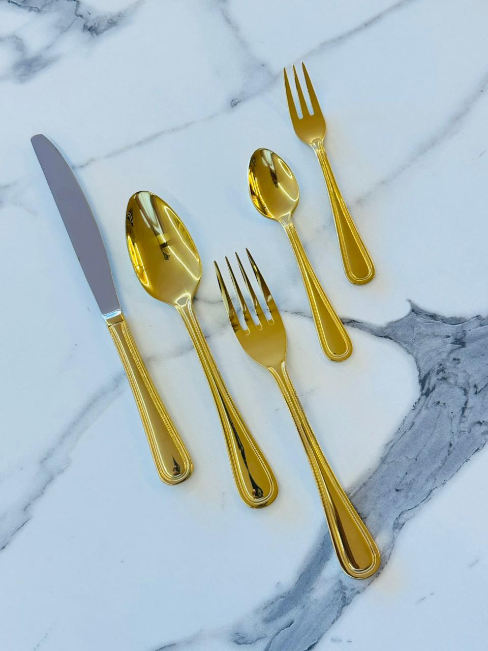 FAQUEIRO 24 PEÇAS DOURADO