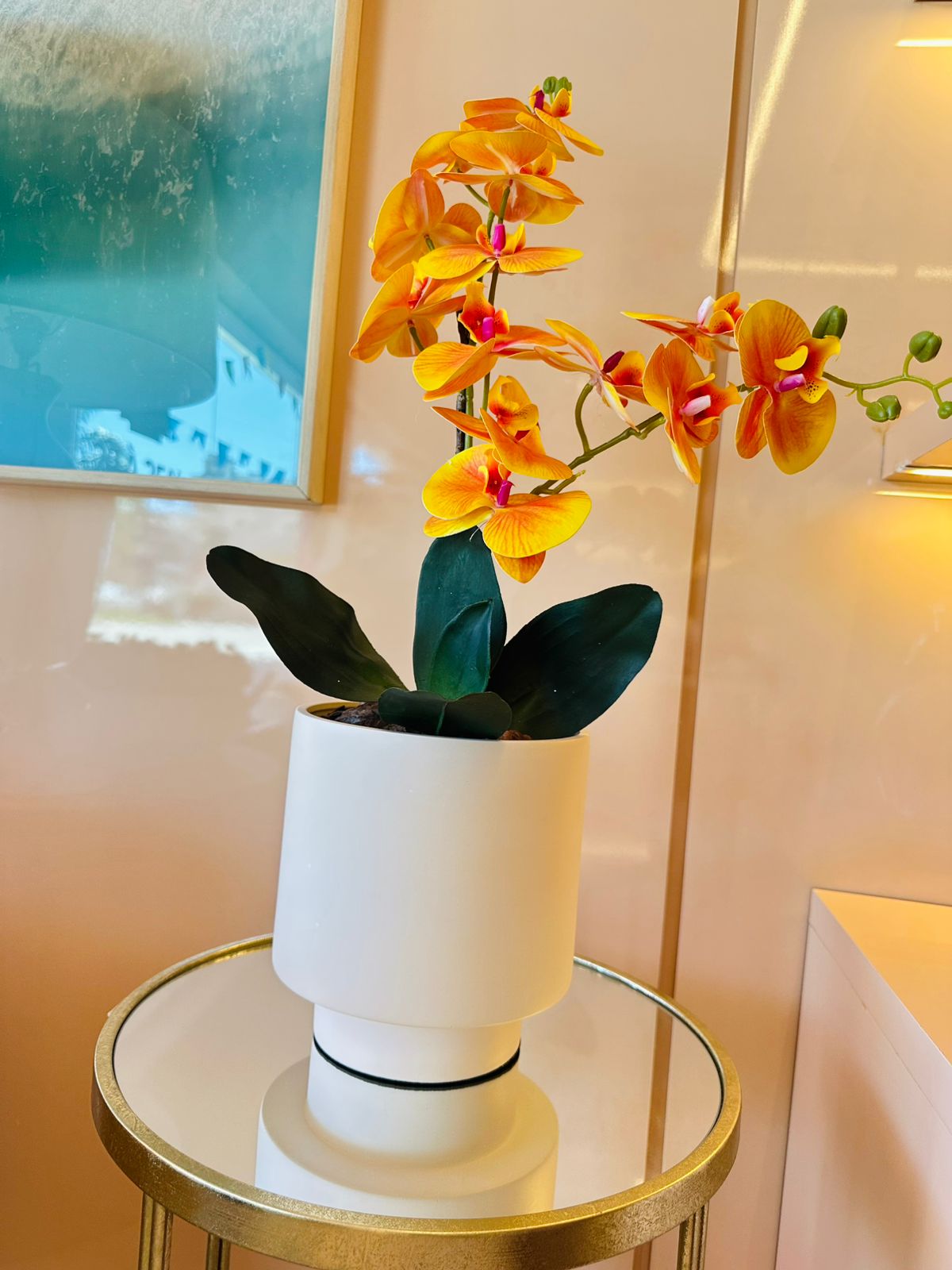 ARRANJO TULIPA AMARELA