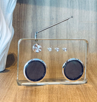 ESCULTURA RADIO DECORATIVO