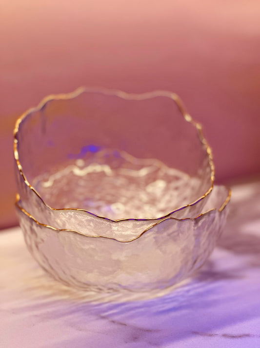 BOWLS CRISTAL DE CHUMBO MARTELADO M
