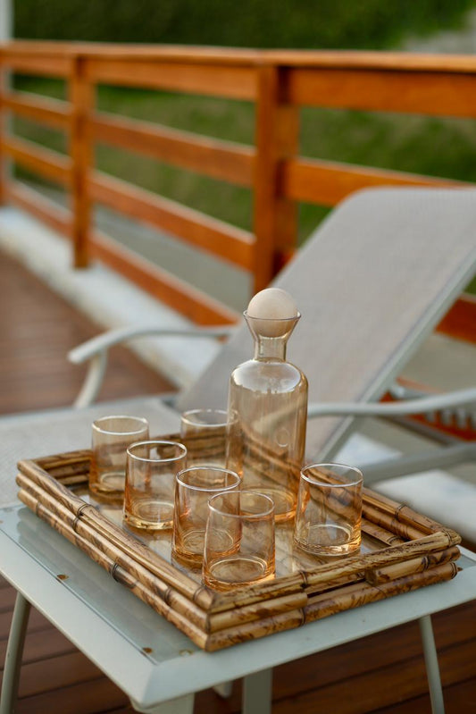 CONJUNTO PARA WHISKY AMBÂR