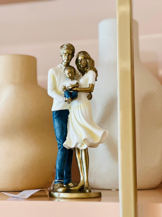 FAMILIA - ESCULTURA EM RESINA