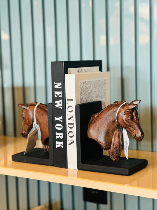PORTA LIVRO CAVALO