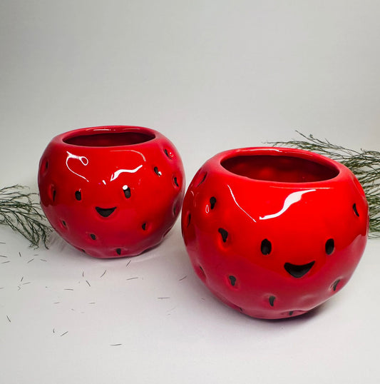 VASO MORANGO SORRISO UNI