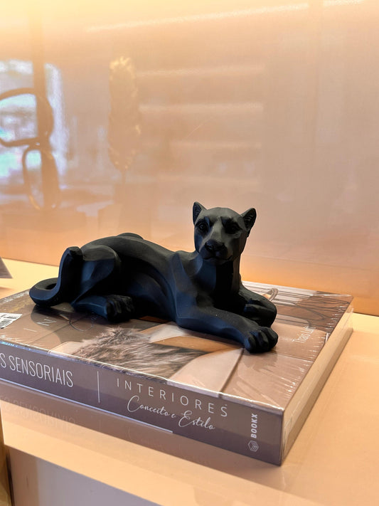 ESCULTURA PANTERA NEGRA