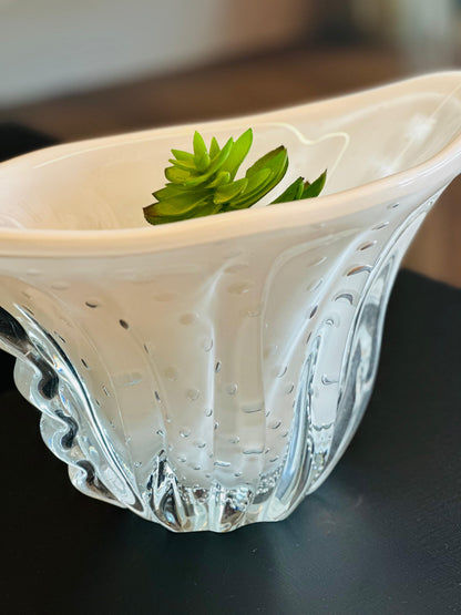 VASO MURANO BRANCO