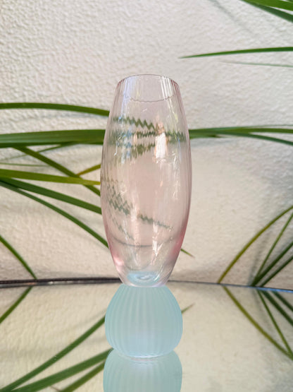 TAÇA ROSA E AZUL