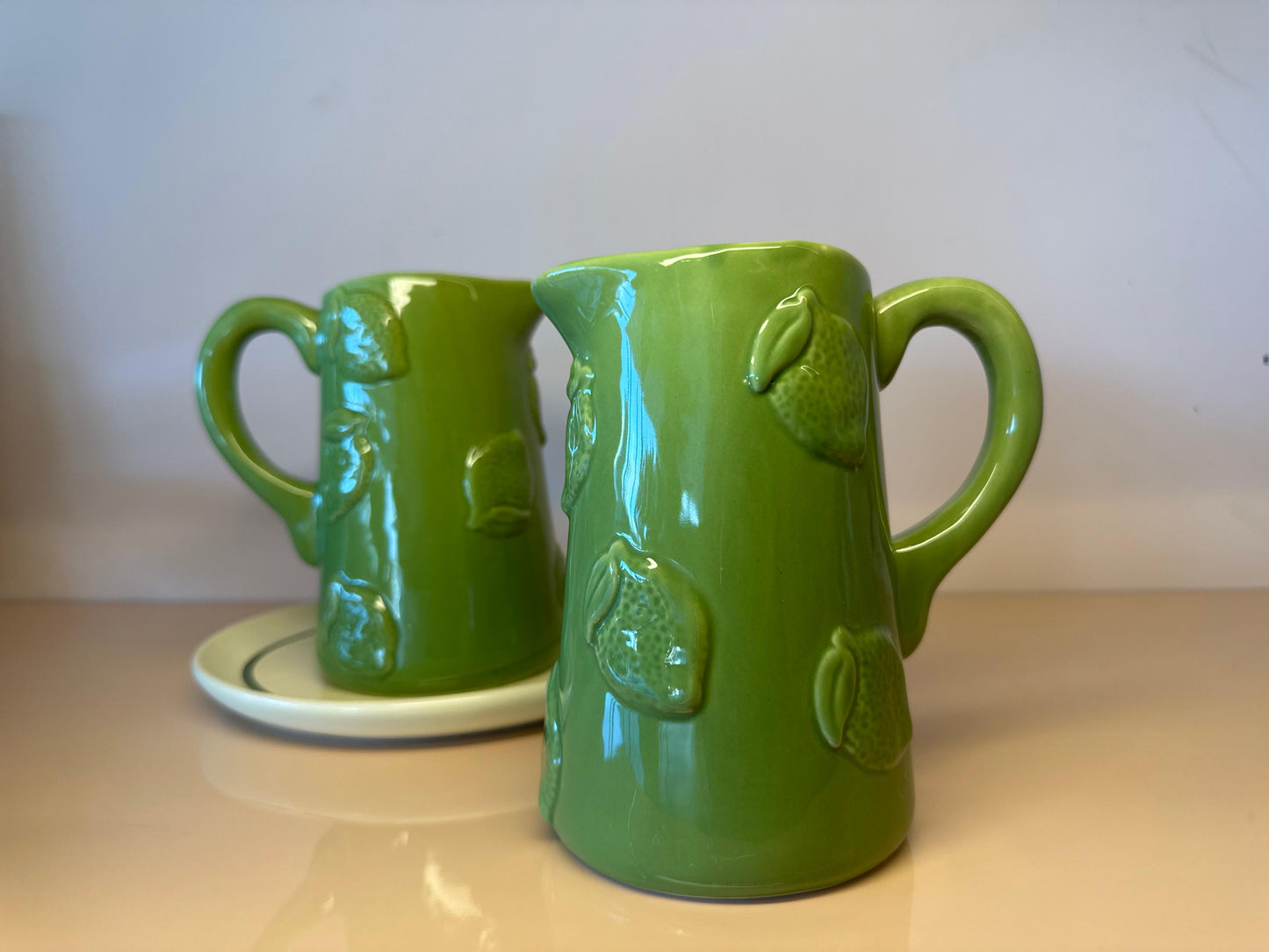 VASO/JARRA DECORATIVO LEMON EM CERÂMICA 14X9,7X14,6 CM