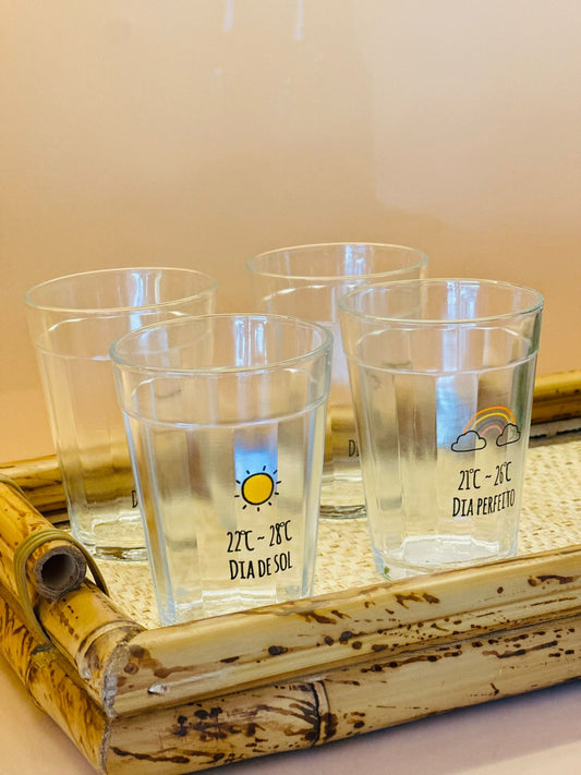 COPO CLIMA TEMPO KIT C/4