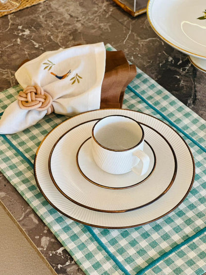 PRATO JANTAR TALITA BCO 26CM PORCELANA