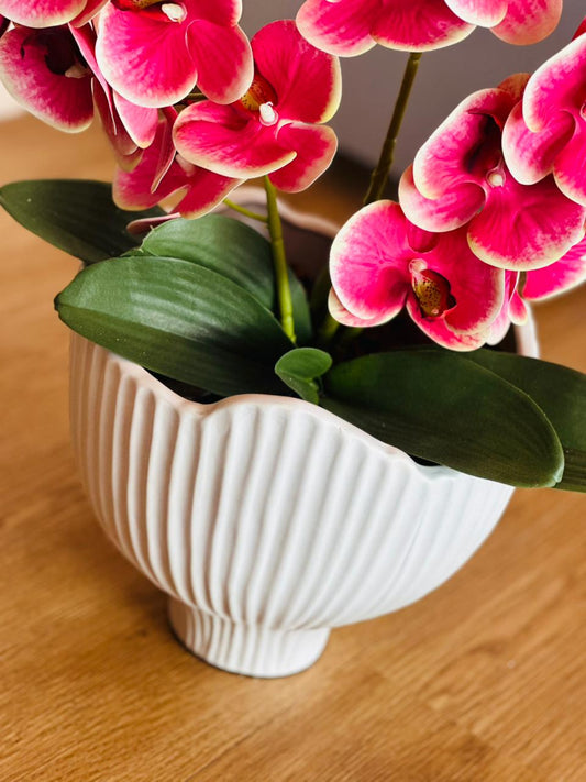 ARRANJO ORQUIDEAS ROSAS