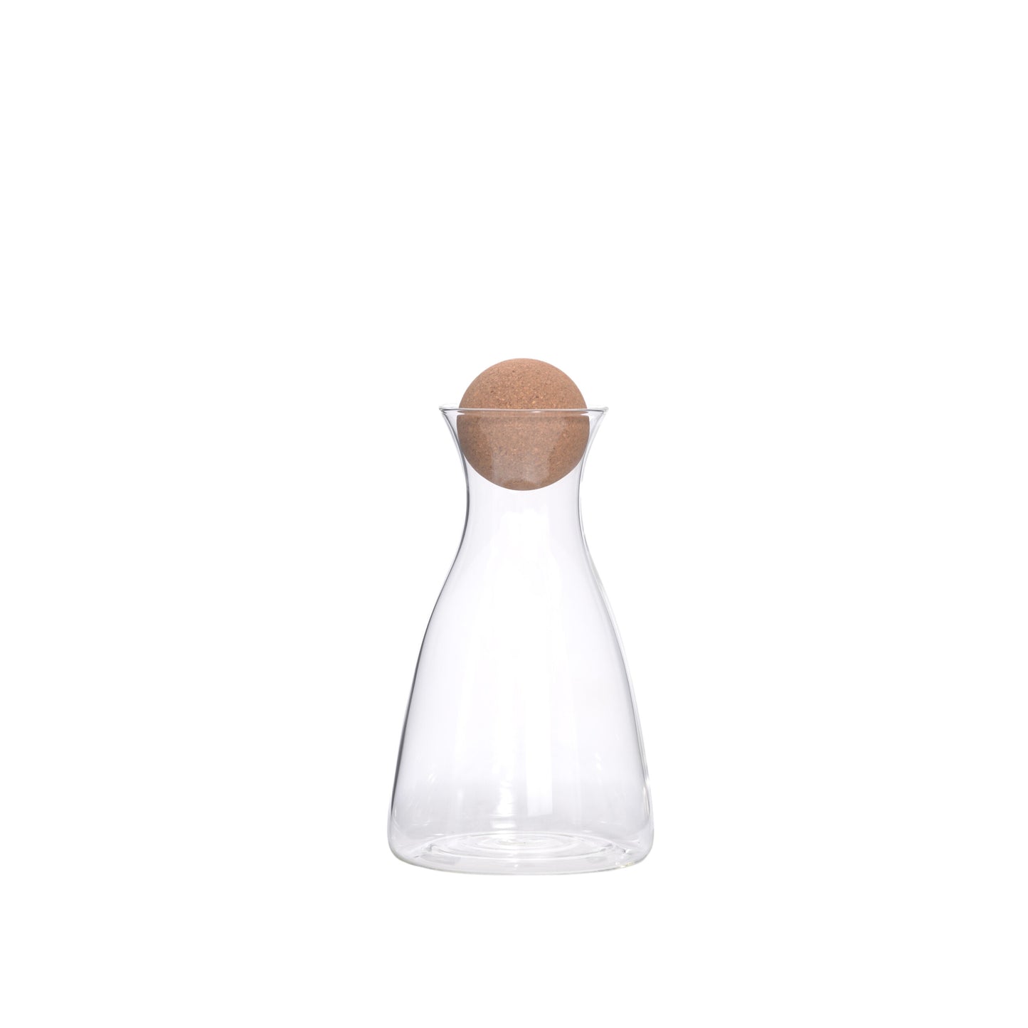 POTICHE DE VIDRO COM CORTIÇA