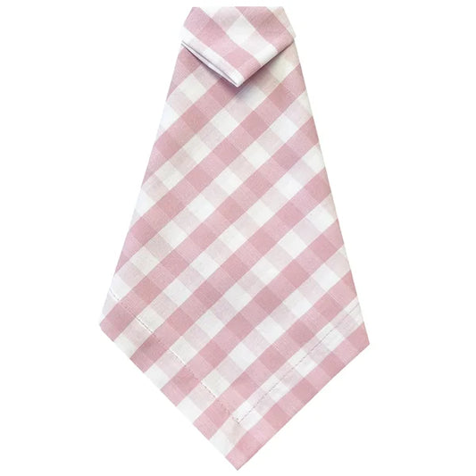 GUARDANAPO XADREZ ROSA