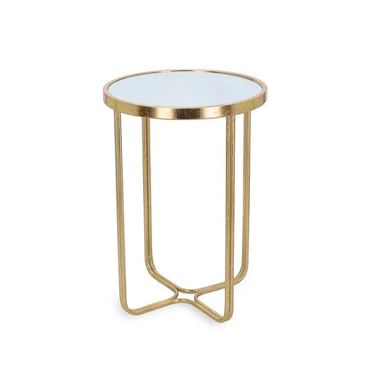 MESA EM METAL COM ESPELHO 51X35CM (MENOR)