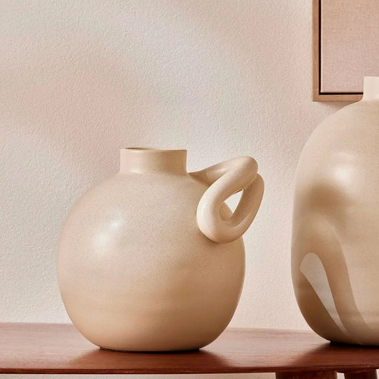 VASO DE CERÂMICA ELEGANT  BAIXO